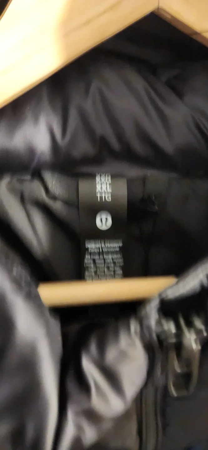 Lululemon Always Down Puffer Jacket XXL Black image indicator(2)