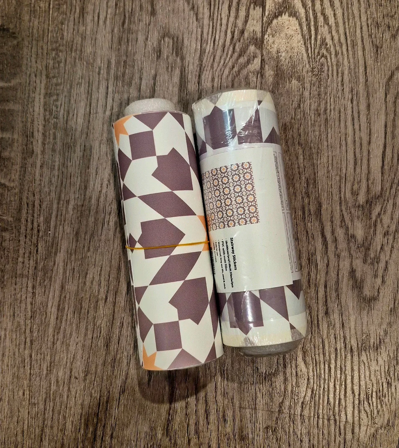 13pcs Moroccan Style Peel and Stick Stair Decals 39.37"X7.08" image indicator(3)