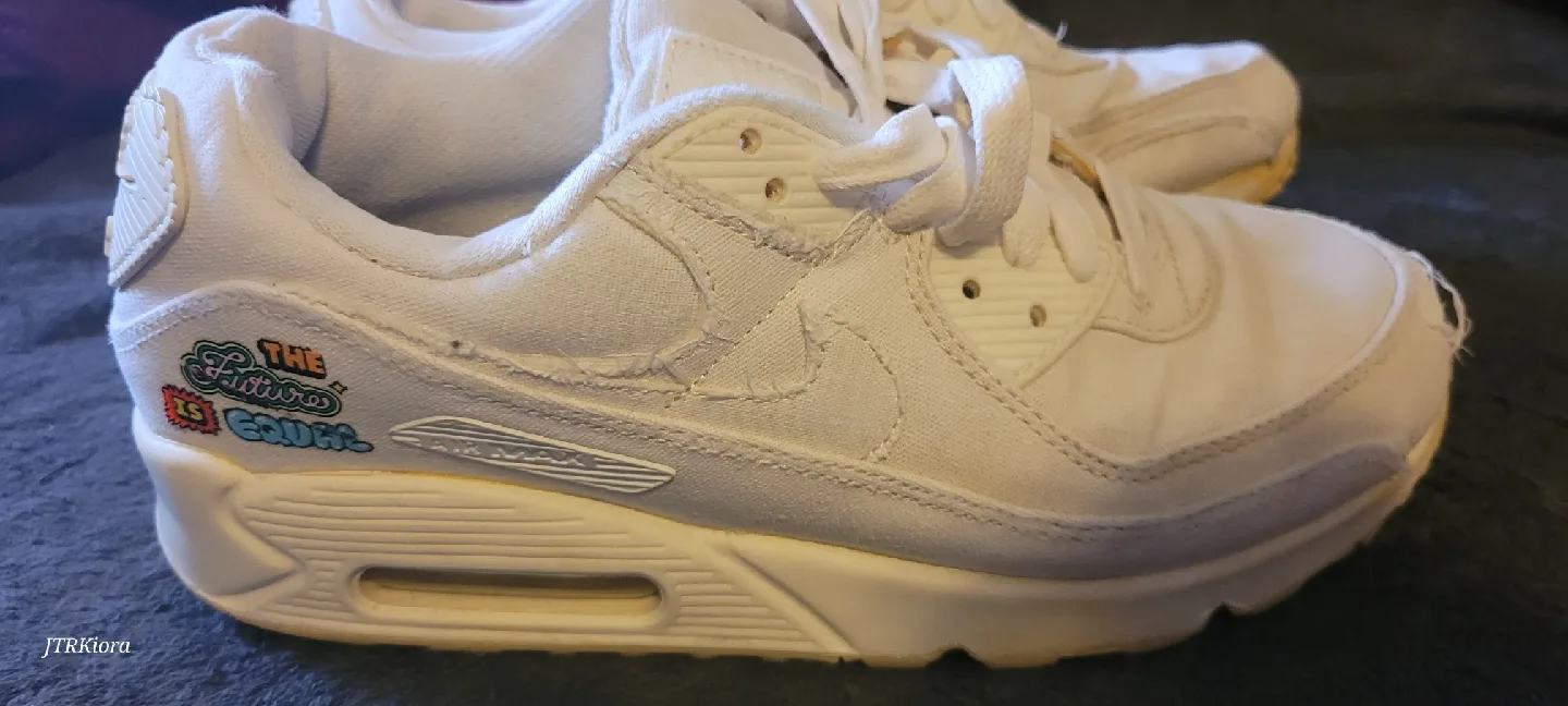 Nike Air Max 90 White Sneakers image indicator(7)