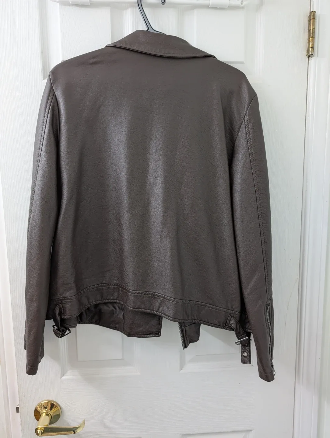 George Faux Leather Brown Jacket - XL image indicator(3)