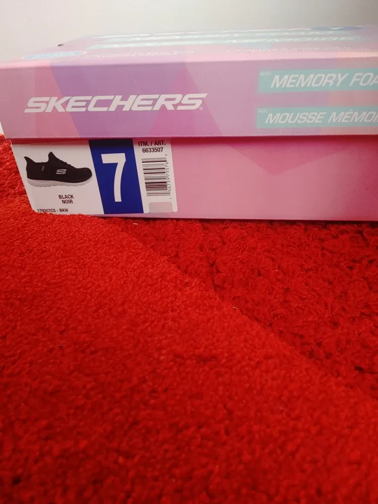 New Skechers D'Lites Sure Adventure Size 7 Grey image indicator(9)