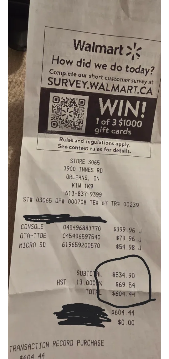 USED ONCE!! Nintendo Switch Console + Grand Theft Auto Trilogy image indicator(5)