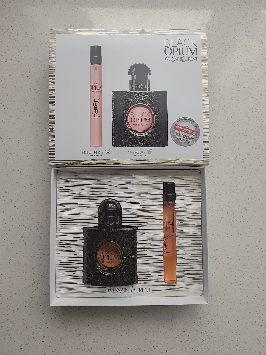 BN YSL Black Opium Eau de Parfum gift Set from Shoppers - photo 2