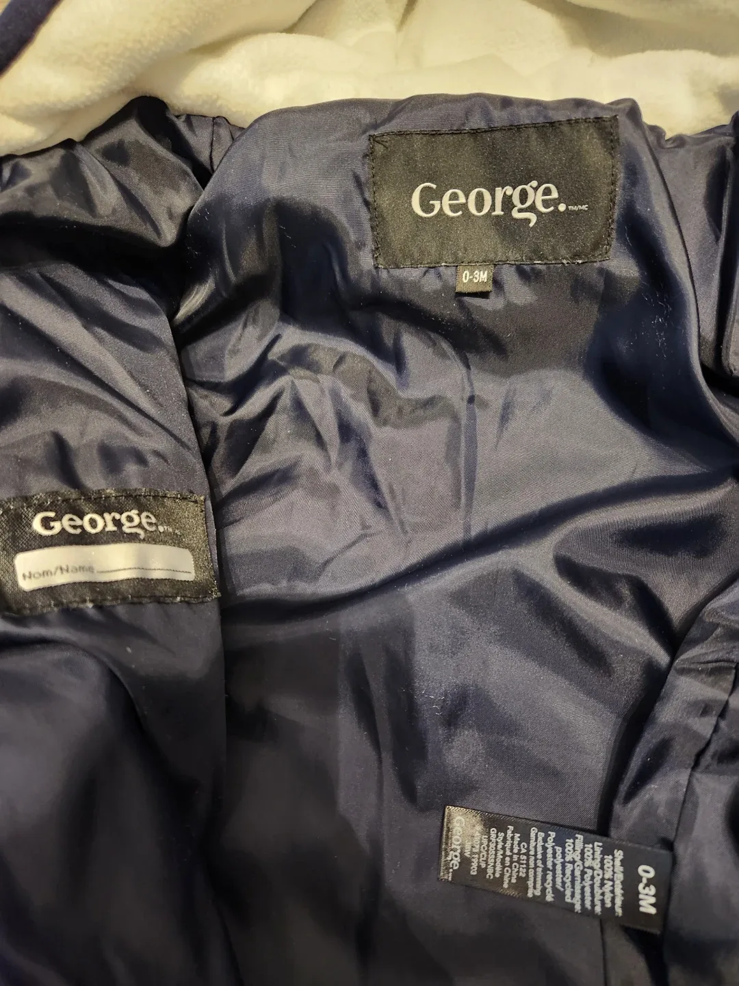 Baby 0-3 Month Snow Suit image indicator(3)