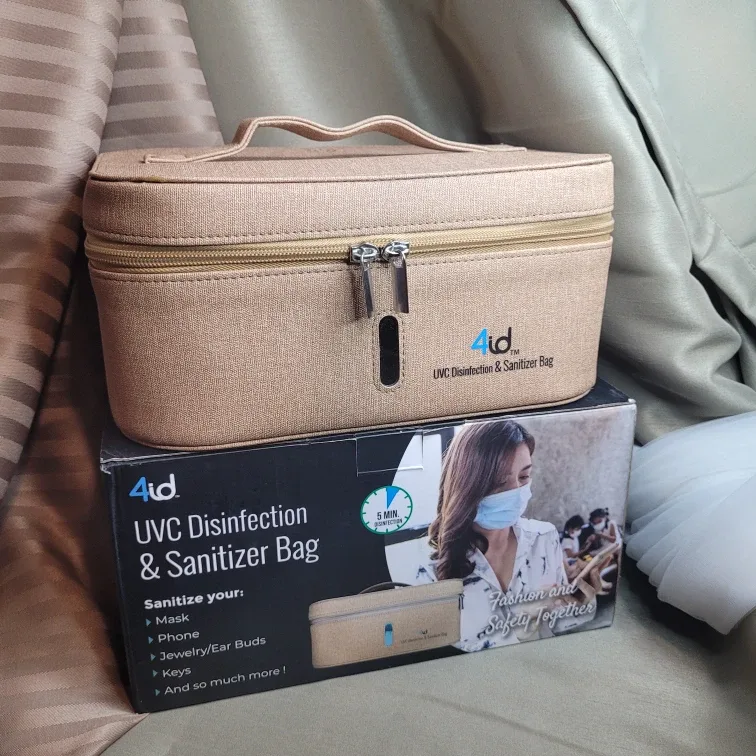 5" x 10 1/2" x 7" UVC 4id Disinfection & Sanitizer Bag..