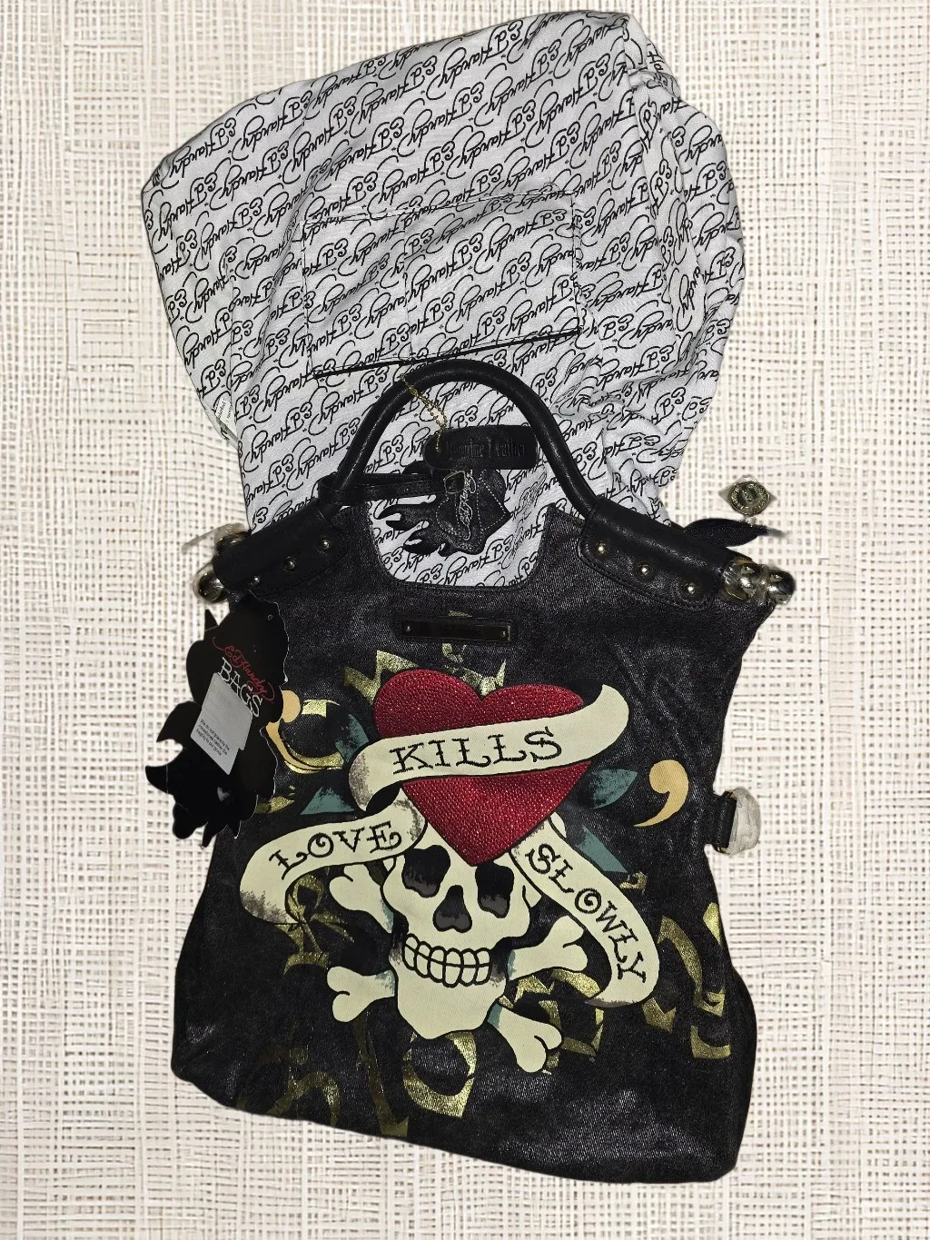 Ed Hardy Tote Bag image indicator(3)
