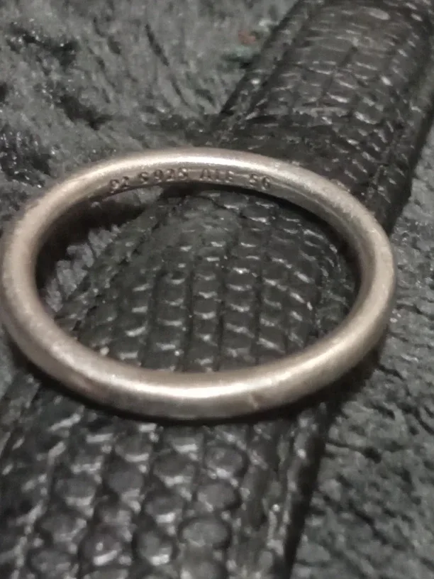 VINTAGE Pandora S925 ALE 56 Silver Ring