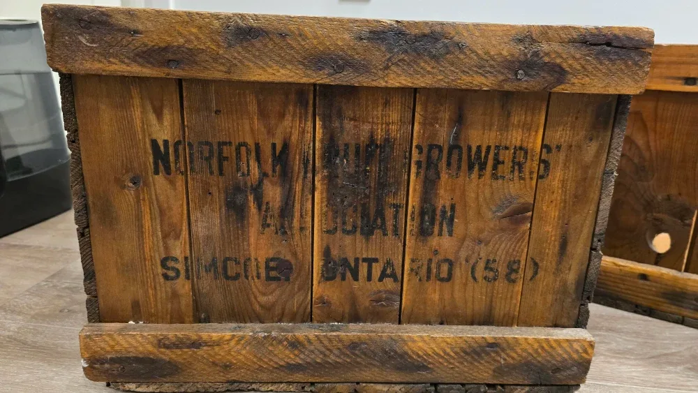 Vintage Wooden Fruit Crates - Simcoe, Ontario image indicator(5)