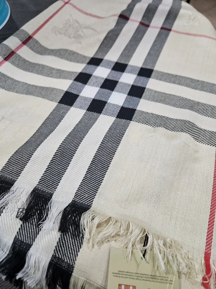 Burberry Plaid Scarf