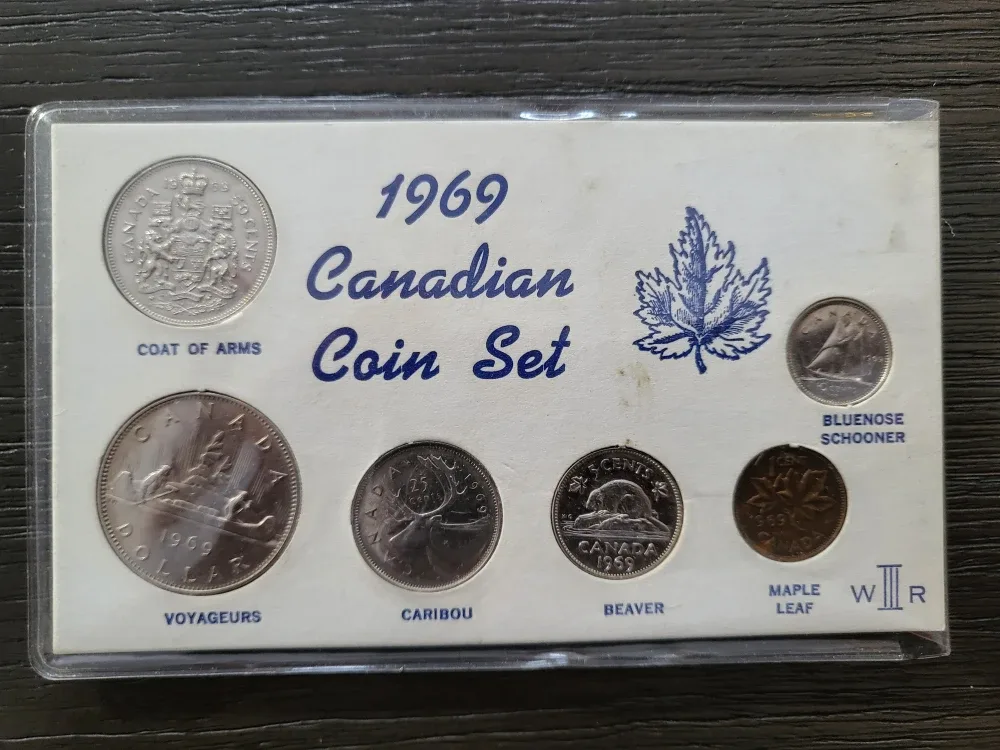 1969 Canadian Uncirculated Coin Set