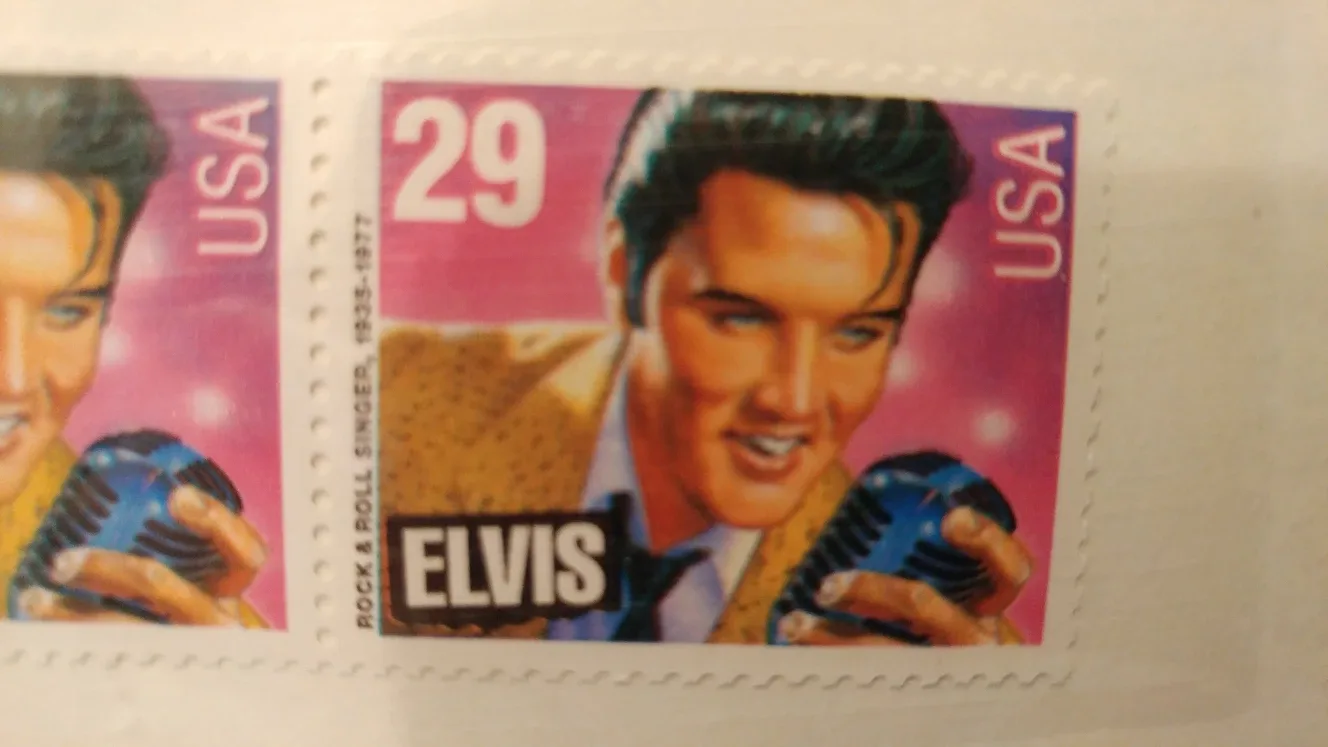 Elvis Presley stamps - set of 2 USA image indicator(2)