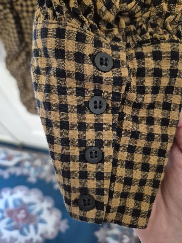 Zara Gingham Dress - photo 5