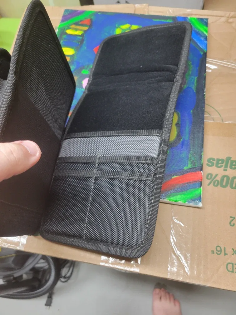 JWP Black Organizer Pouch