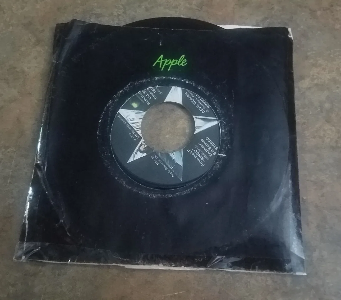 Ringo Starr You're Sixteen/Devil Woman Apple Records 1973 image indicator(3)