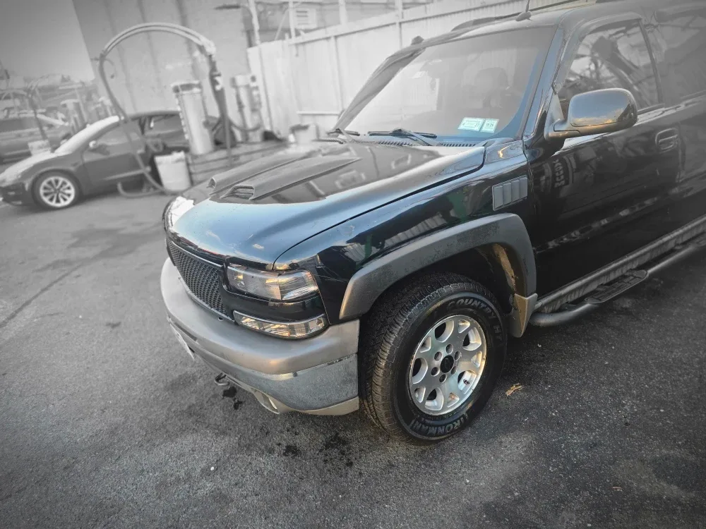 Black Chevy Suburban SUV