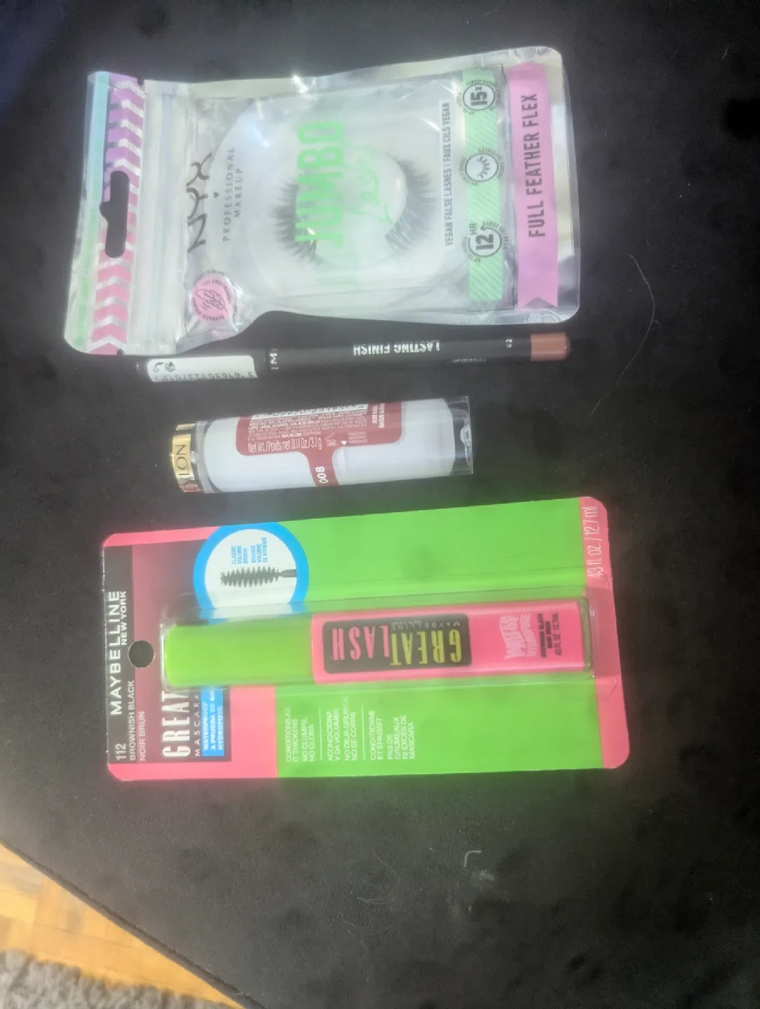 NYX Jumbo Vegan False Lashes & Maybelline Great Lash Mascara thumbnail