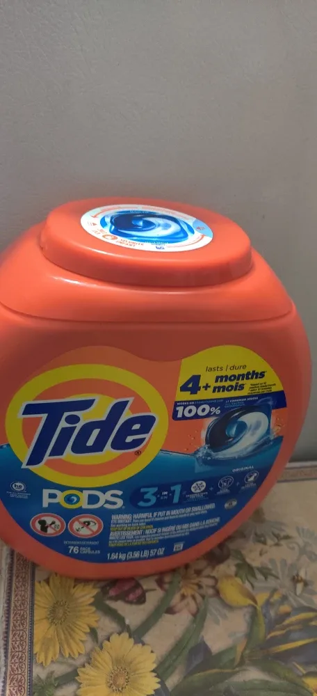 Tide Pods 3-in-1, 76 count