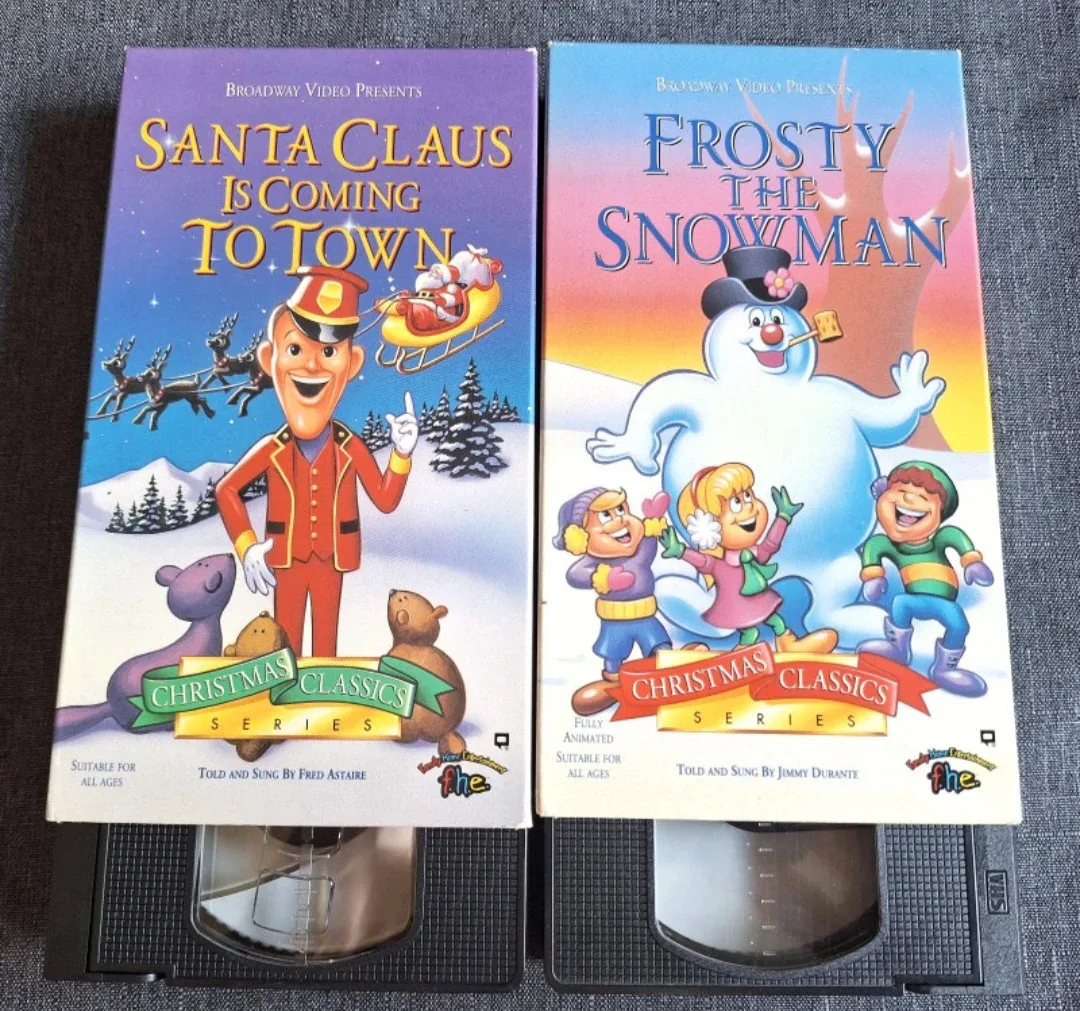 Frosty the Snowman & Santa Claus VHS Tapes image indicator(3)