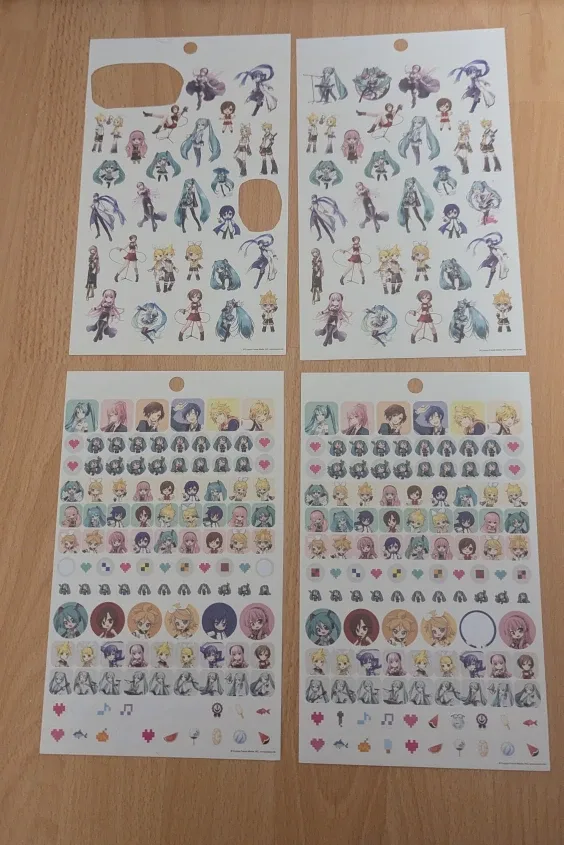 Vocaloid Character Stickers