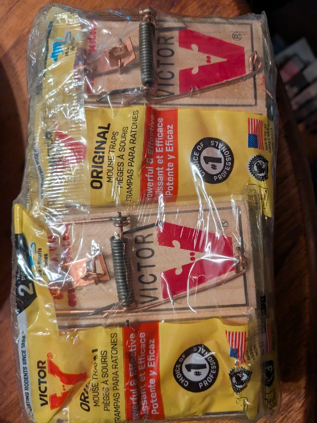 Victor M150 Mouse Traps - Lot of 20 thumbnail