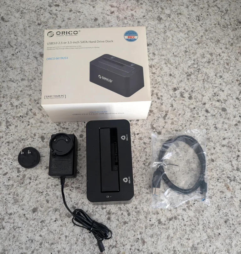 ORICO 6619US3 Hard Drive Dock - Like New!