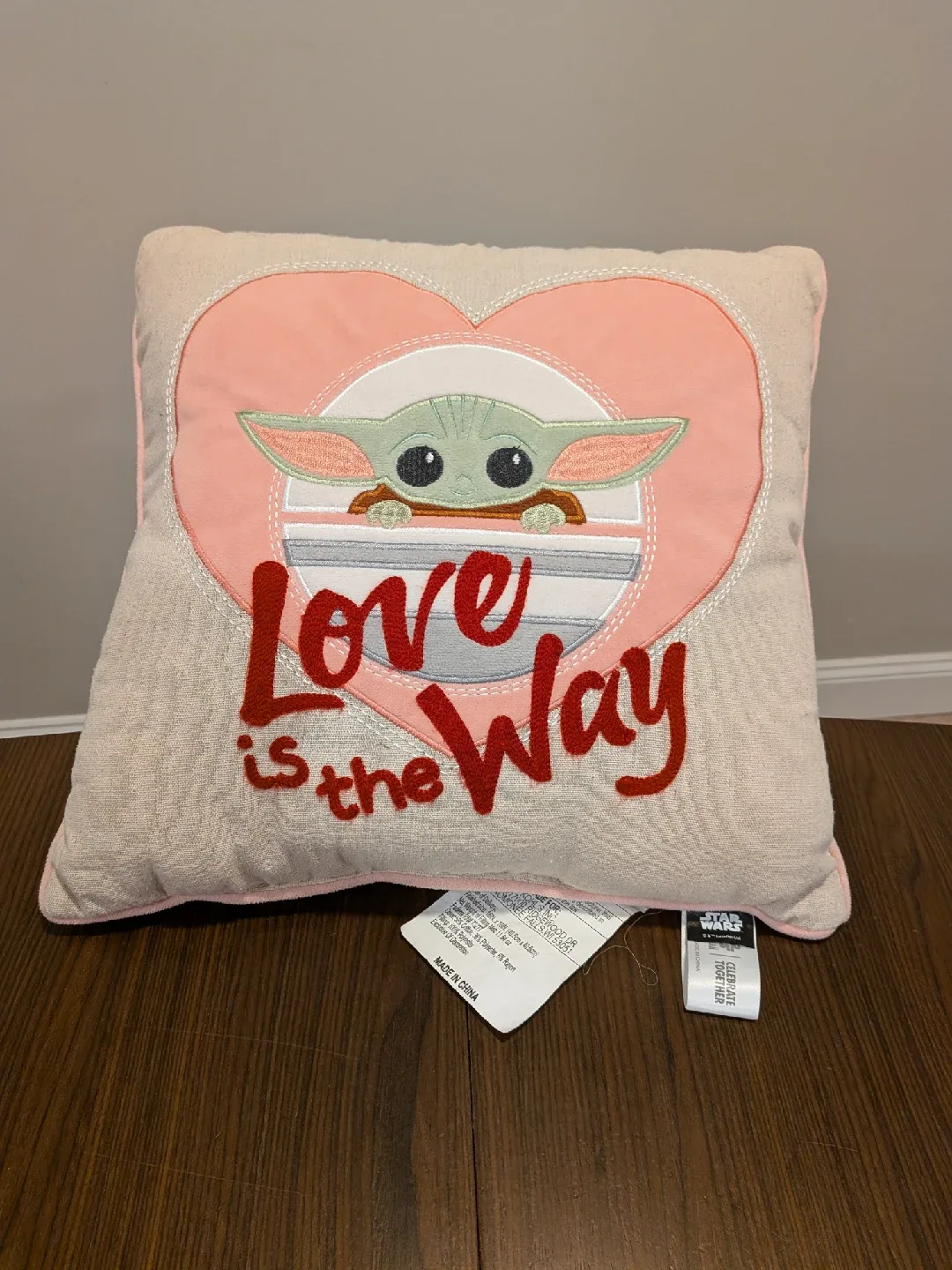 Star Wars The Mandalorian Baby Yoda Pillow