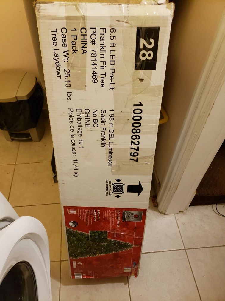 Home Accents Holiday 6.5ft Franklin Fir LED Tree - photo 3