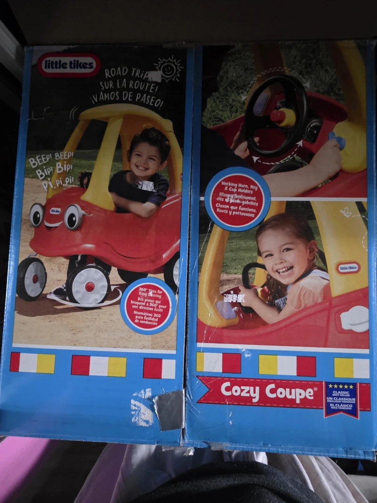 Little Tikes Cozy Coupe Car almost new with box. - photo 4