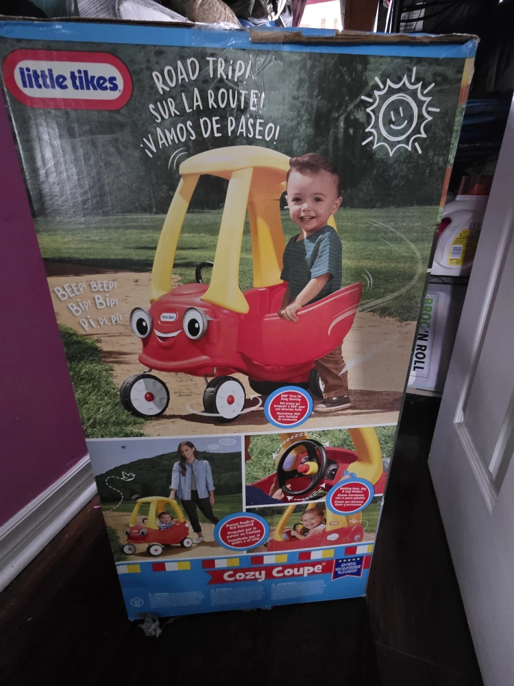 Little Tikes Cozy Coupe Car almost new with box. - photo 5