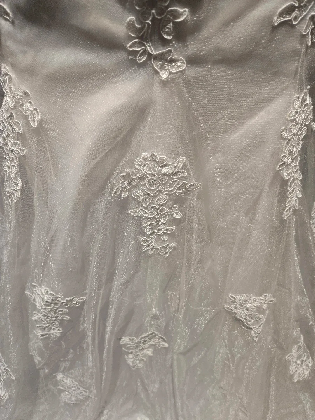 White Lace Wedding Dress image indicator(8)