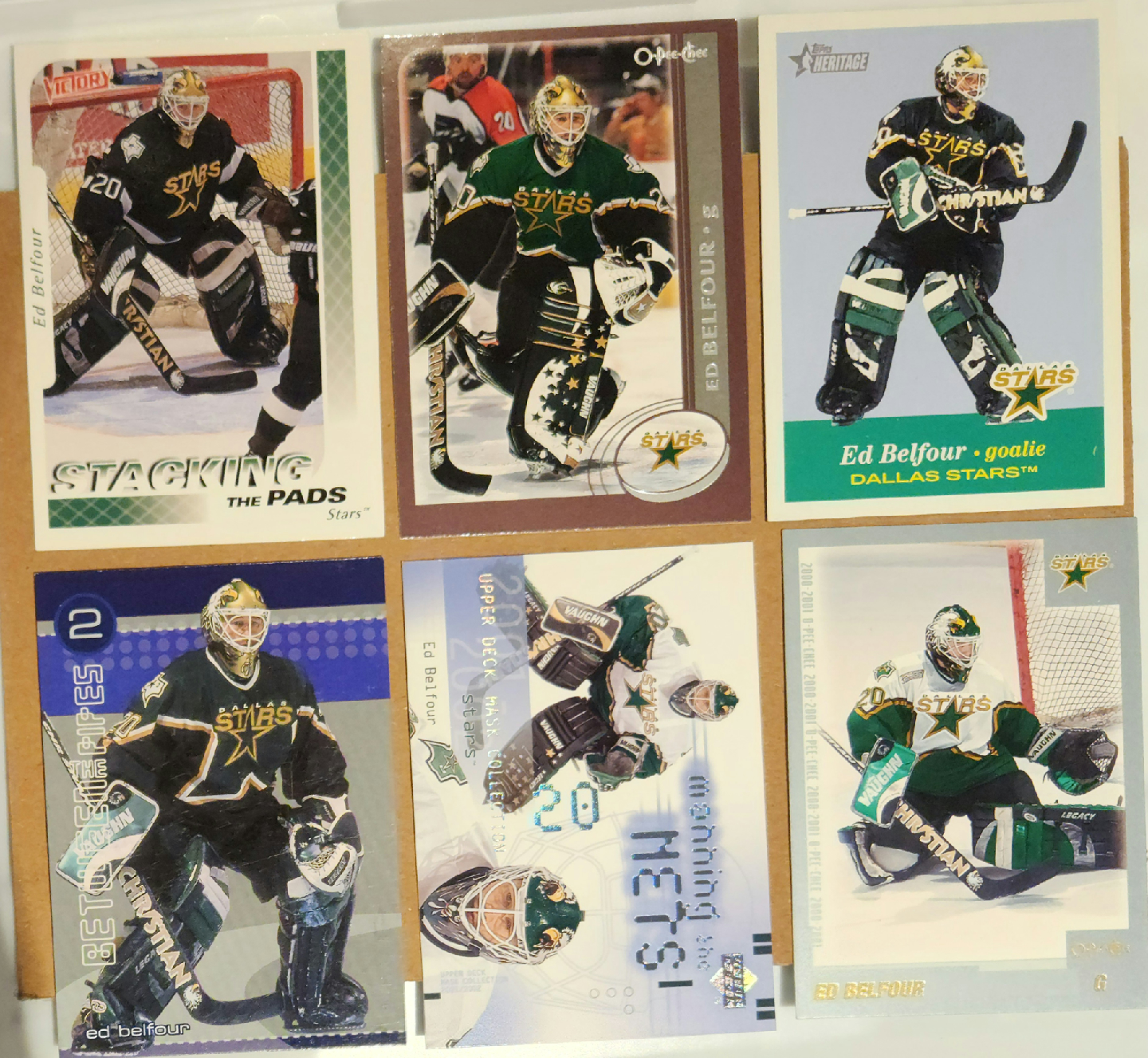 Pick Up 16 Ed Belfour Hockey Cards (incl Topps Chrome Refractor) - photo 4