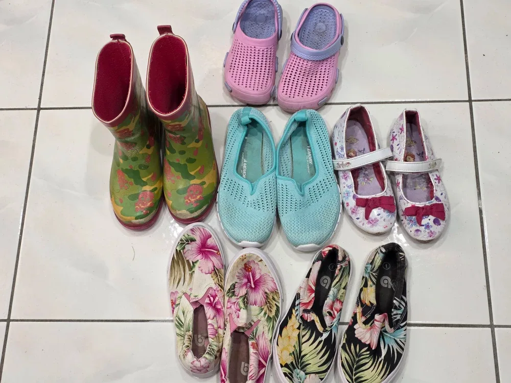 Girls' Assorted Shoes - Various Sizes & Brands