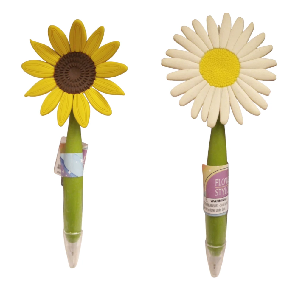 Flower Style Pen - Sunflower & Daisy
