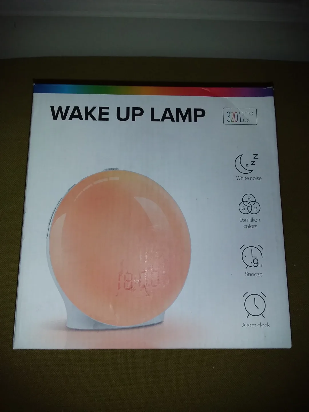 Wake Up Lamp w / Alarm Clock & Radio - Retails $51.99+Tx thumbnail