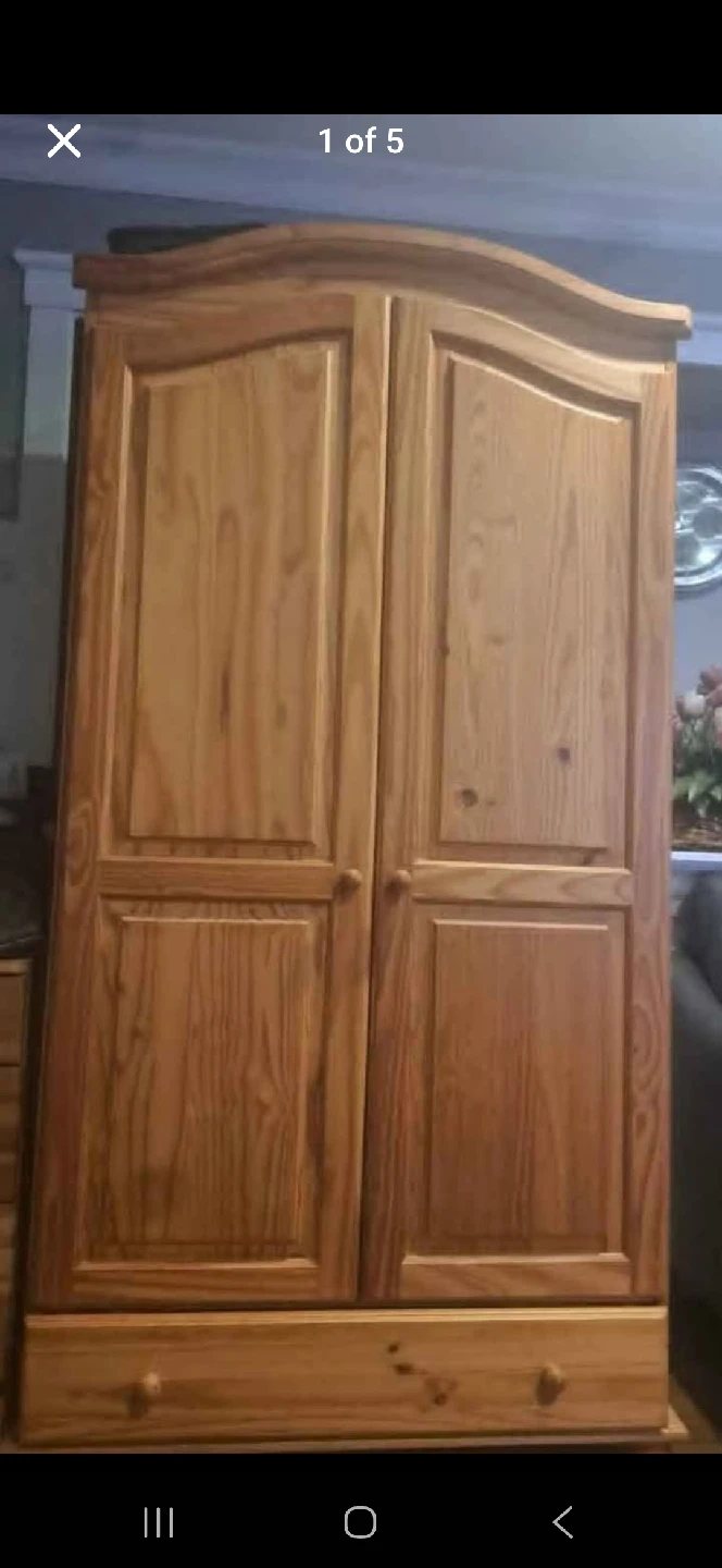 Wooden Wardrobe