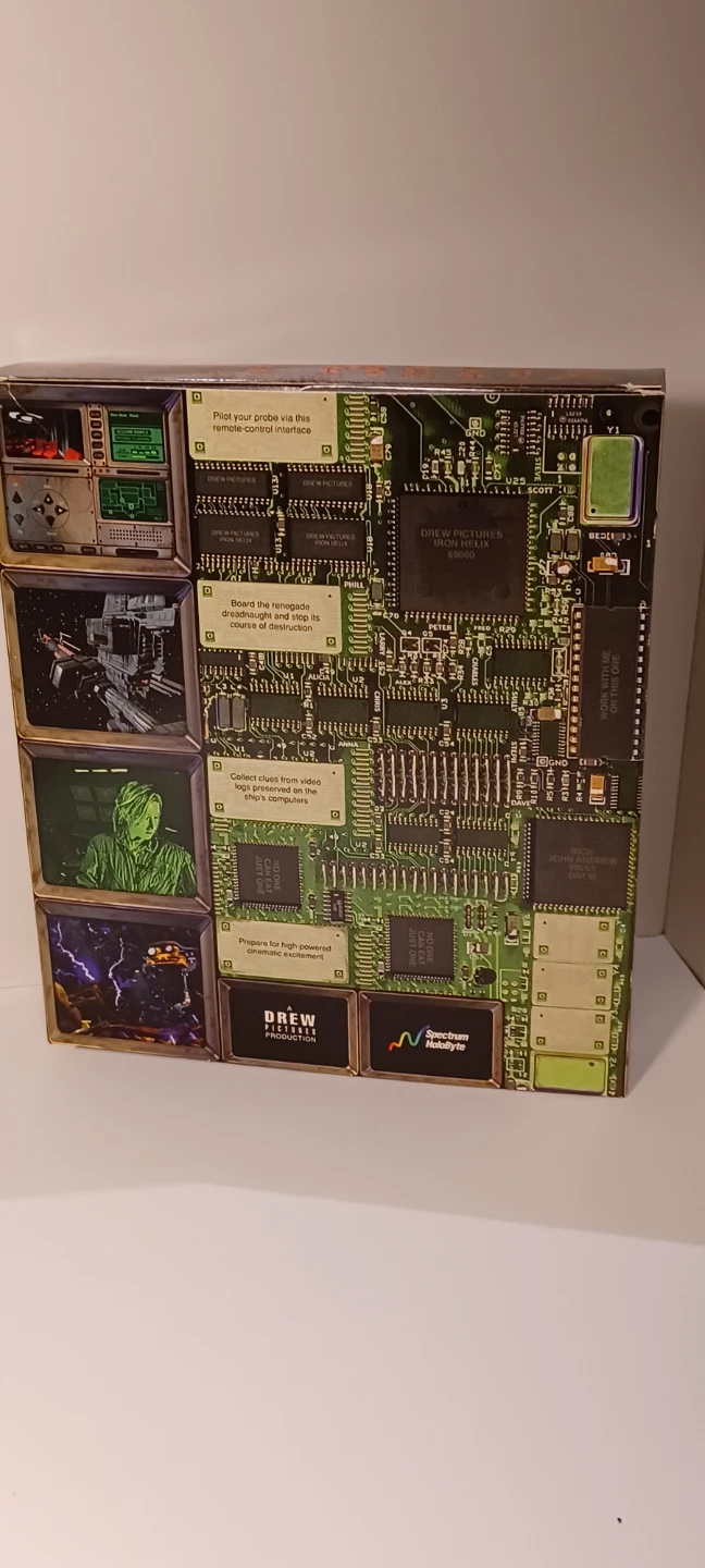 Iron Helix (1993) MAC CD-ROM Game - photo 4