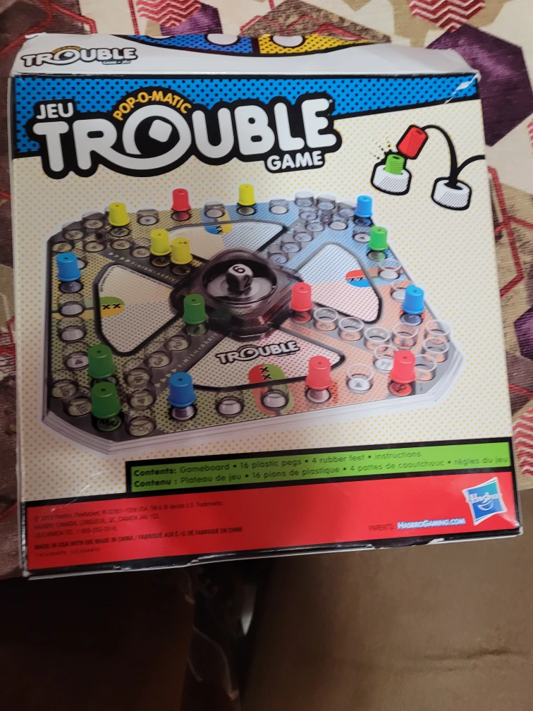 Trouble Pop-O-Matic Board Game - photo 2