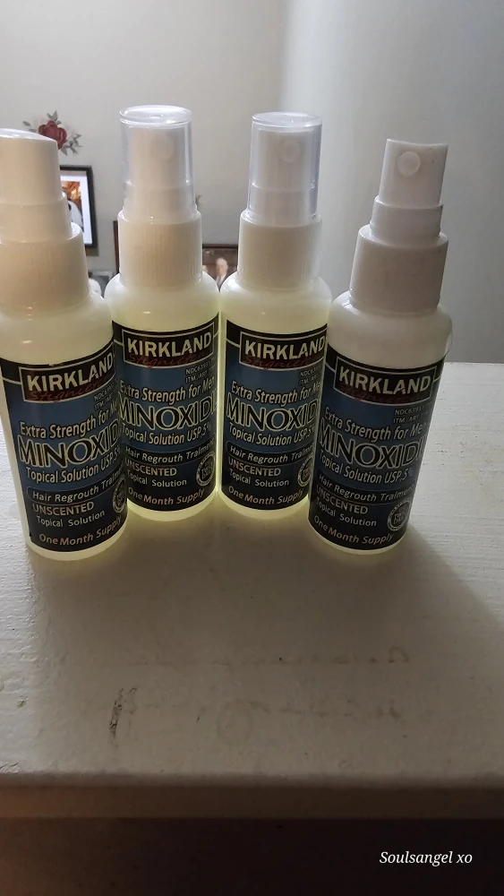 Kirkland Minoxidil Extra Strength Hair Regrowth Treatment