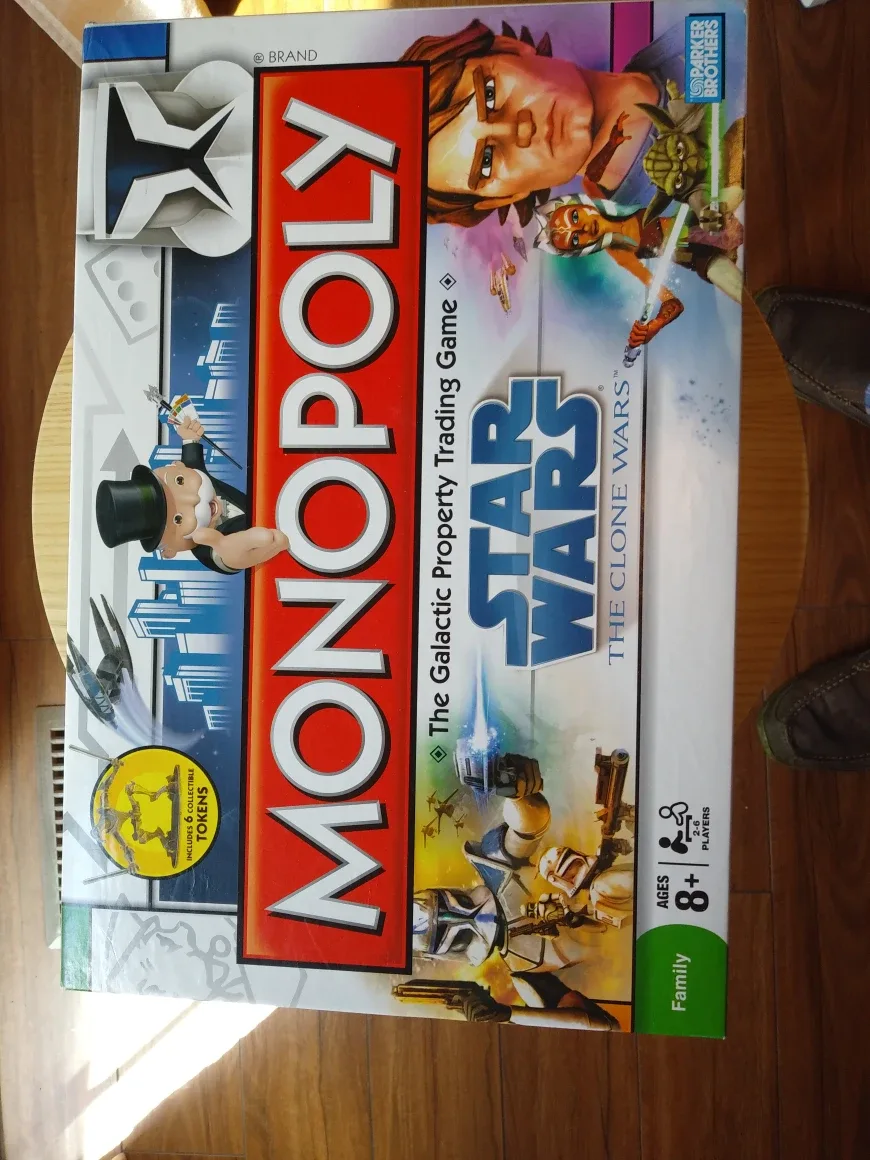 Monopoly Star Wars The Clone Wars Edition