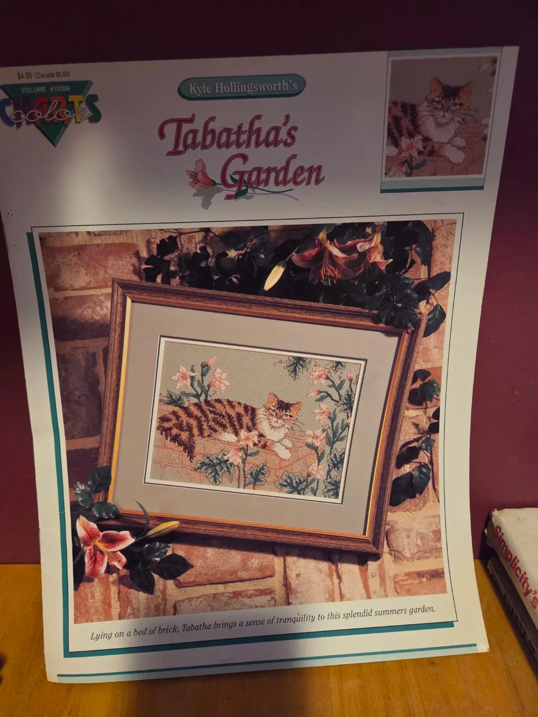 Kyle Hollingsworth's Tabatha's Garden Cross Stitch