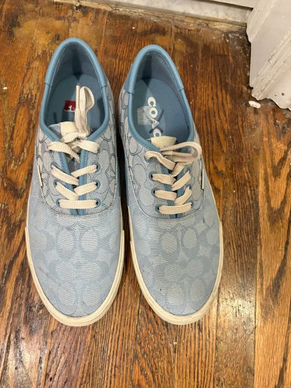 Coach Blue Patterned Sneakers image indicator(2)