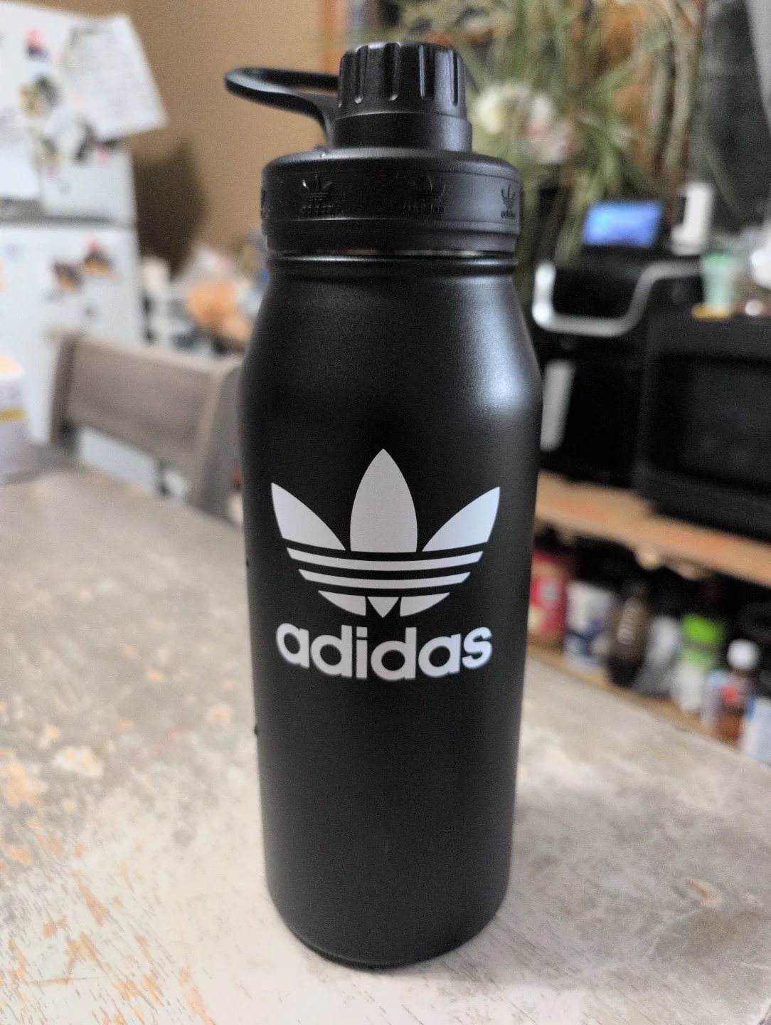 Adidas Black Water Bottle