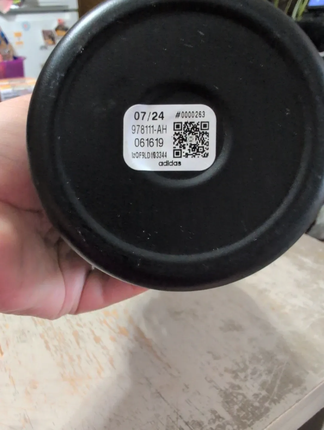 Adidas Black Water Bottle image indicator(2)