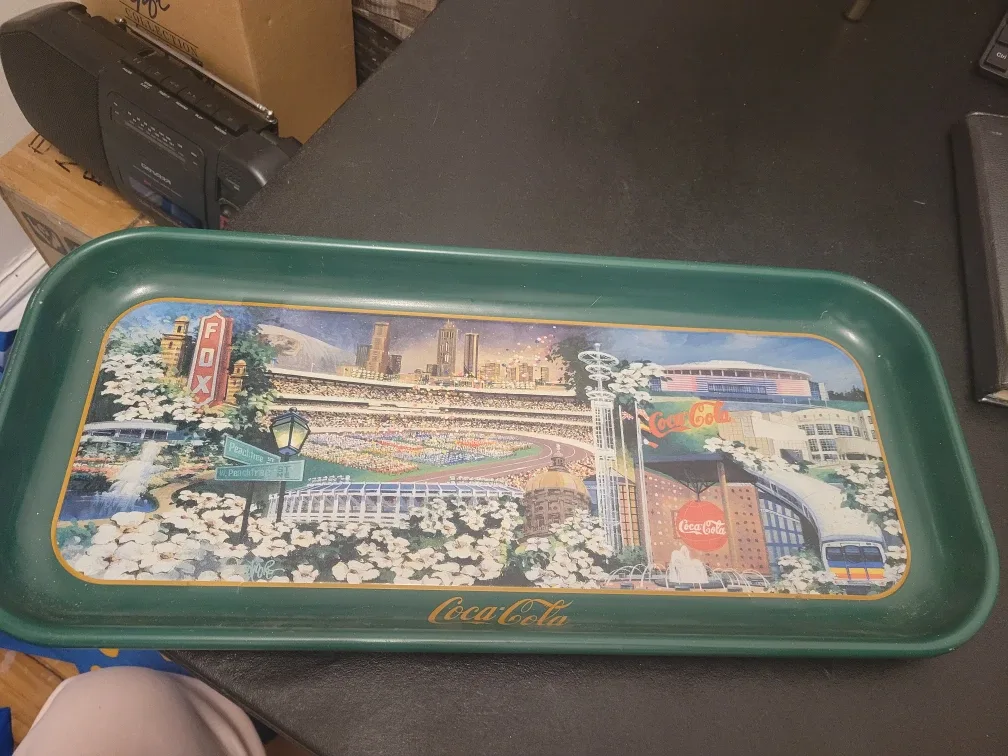 Coca-Cola Atlanta Fair Town Tray
