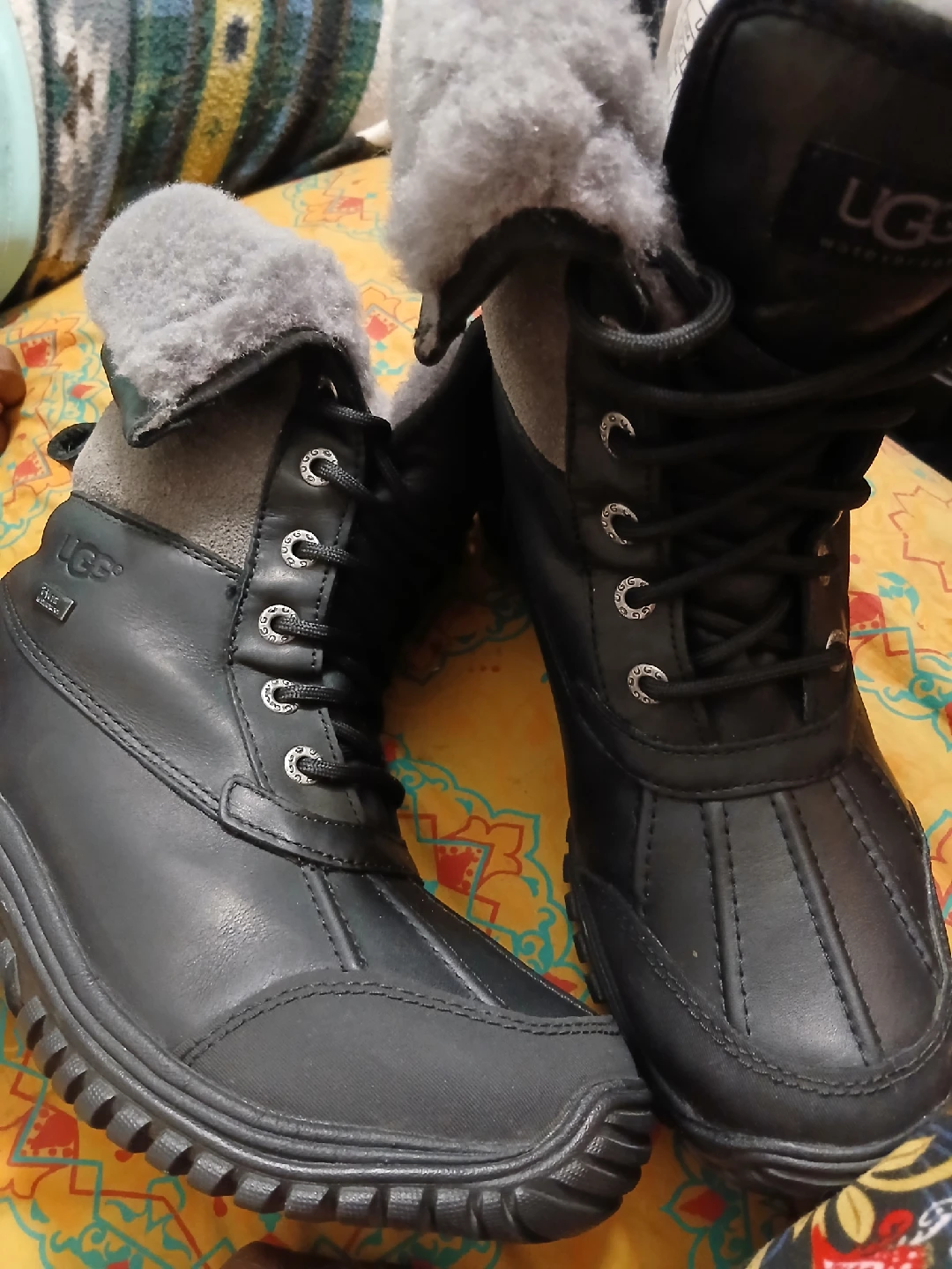 UGG Waterproof Black Boots