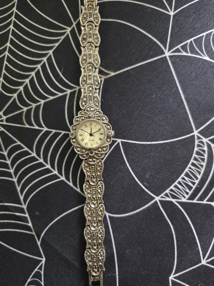Quartz Ladies Silver Tone Watch