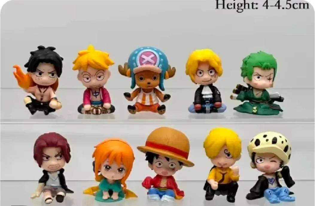 One Piece Anime Figures - Set of 10 image indicator(2)