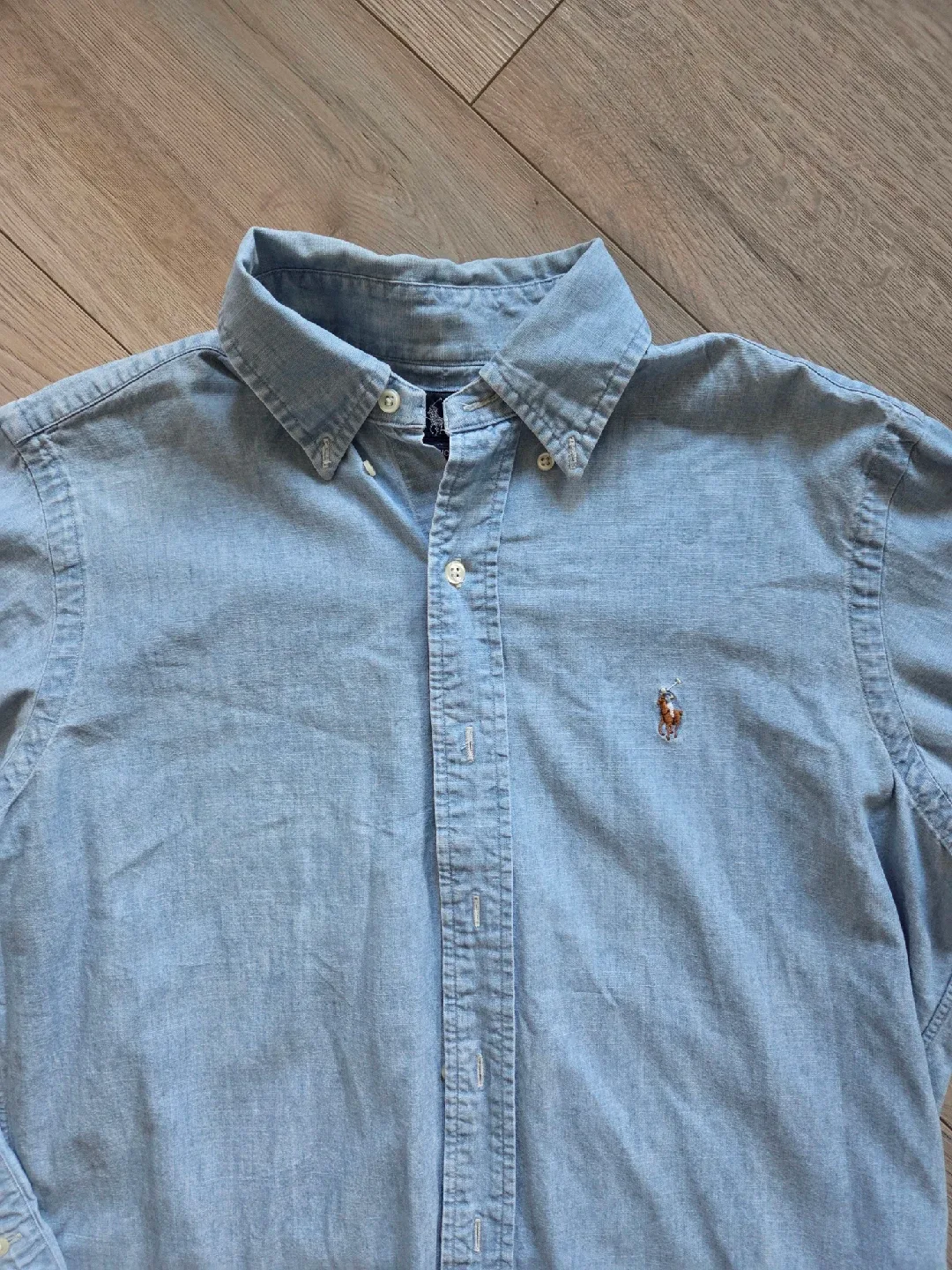 Ralph Lauren Classic Fit Chambray Shirt image indicator(2)