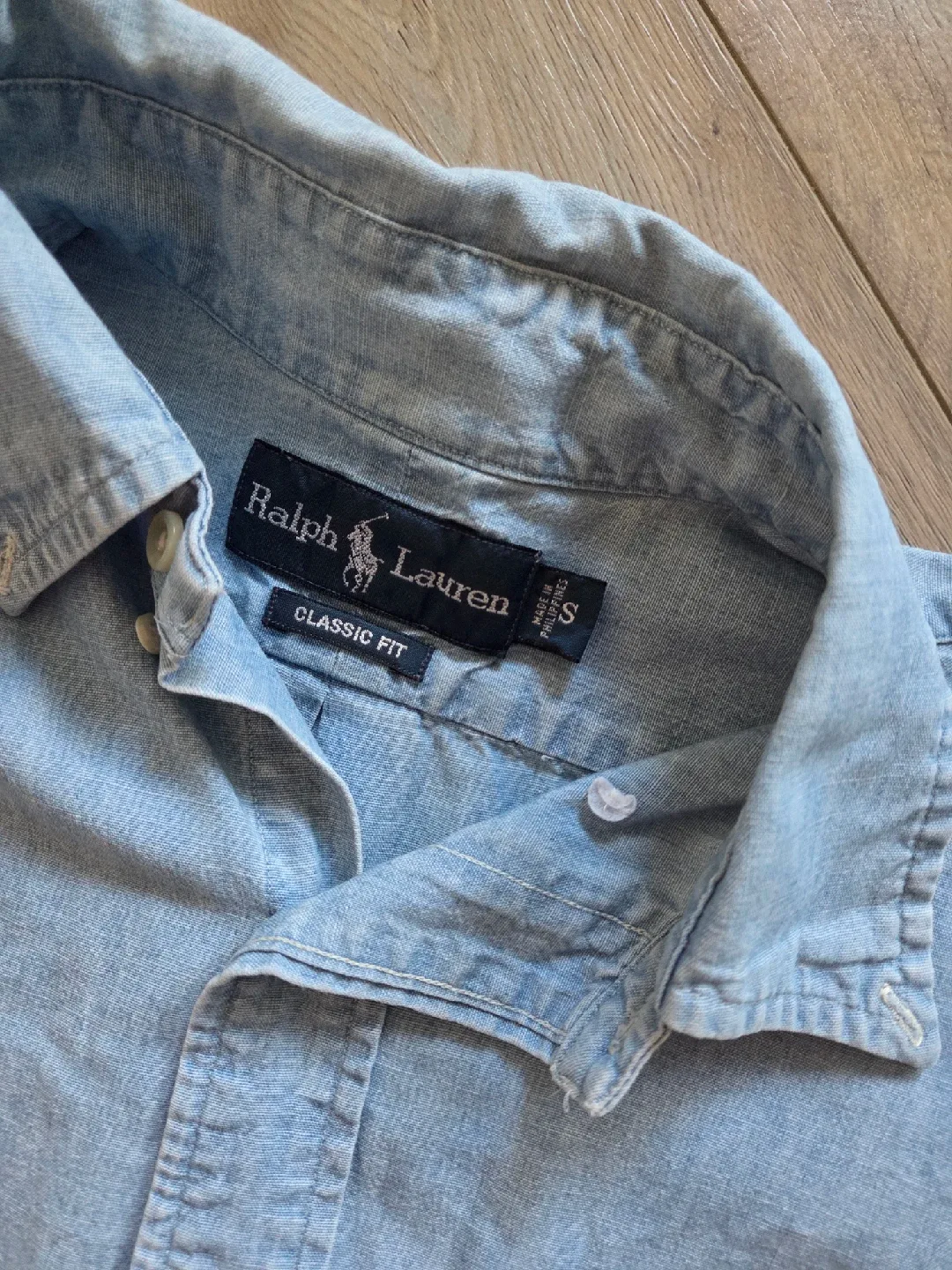 Ralph Lauren Classic Fit Chambray Shirt image indicator(3)