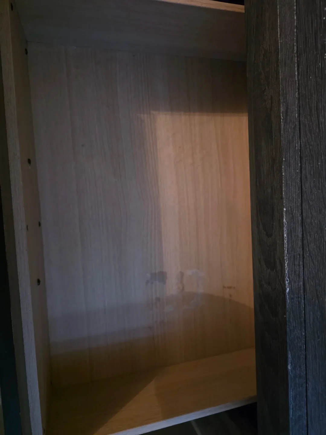 Wood Nightstand with Drawers - Dark Brown image indicator(4)